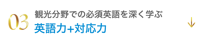 英語力+対応力