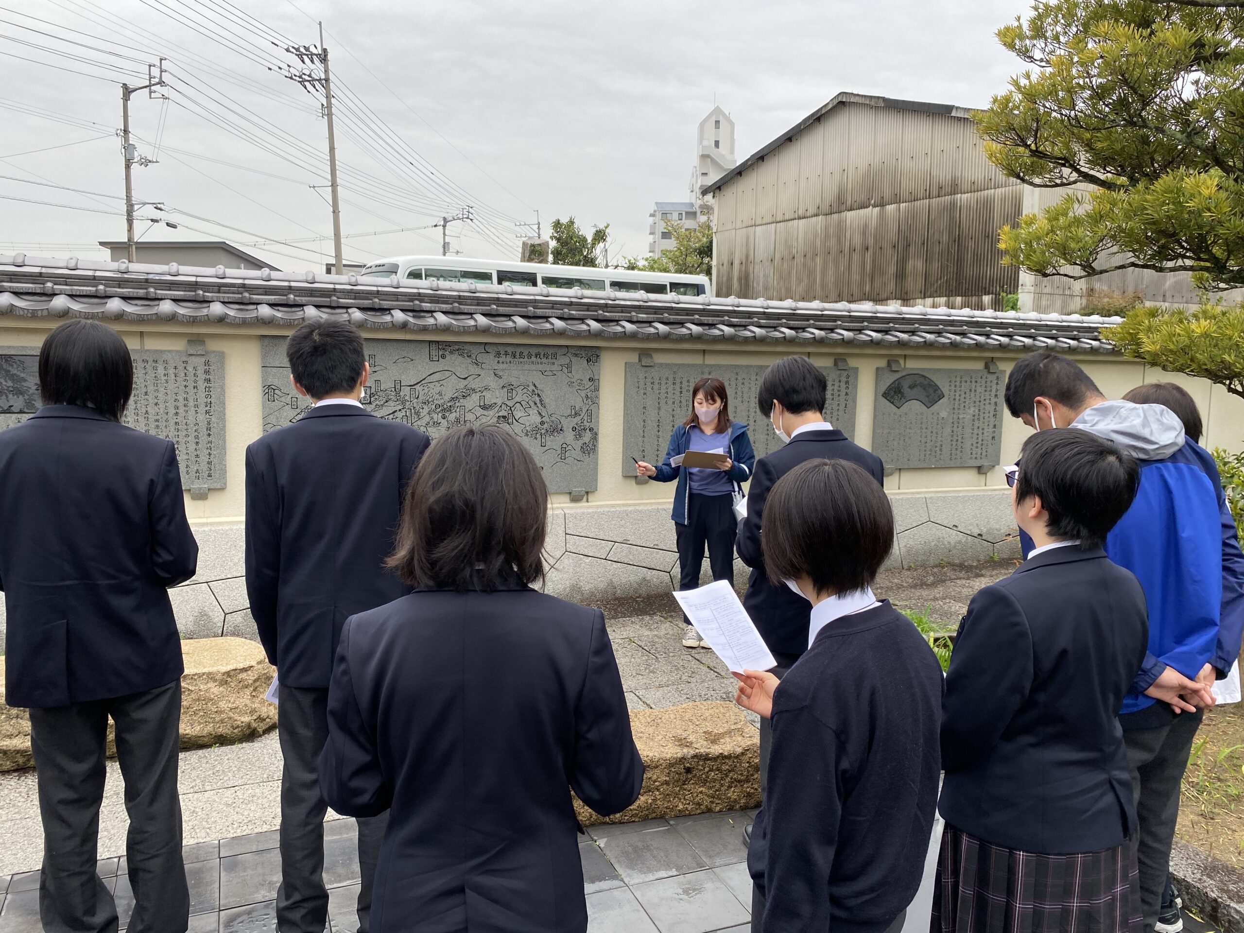 ■2年生「屋島古戦場」