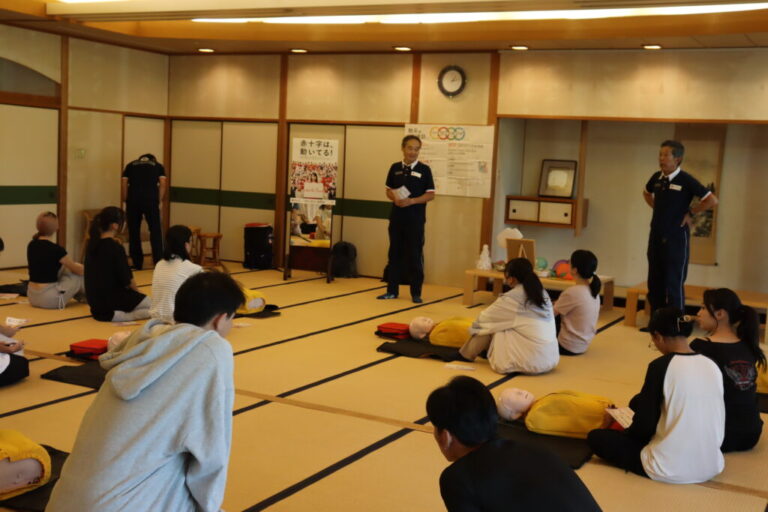 【授業】救命講習を実施しました