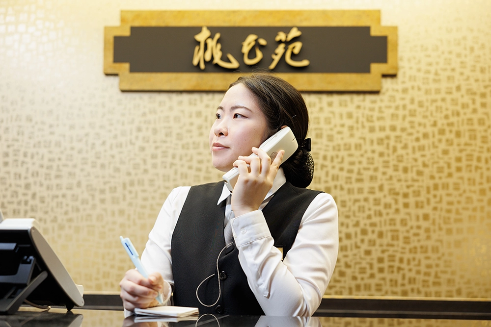 お客様に快い時間を過ごしていただくことが喜び