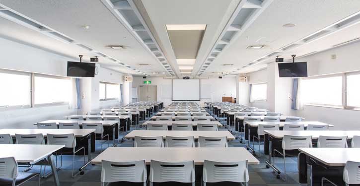 ホール・教室・会議室等 施設利用のご案内［各種申込書・図面ダウンロード］