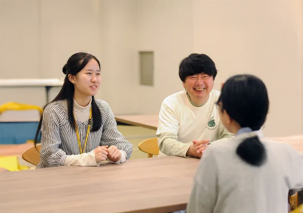 模擬授業で学ぶ楽しさを実感。