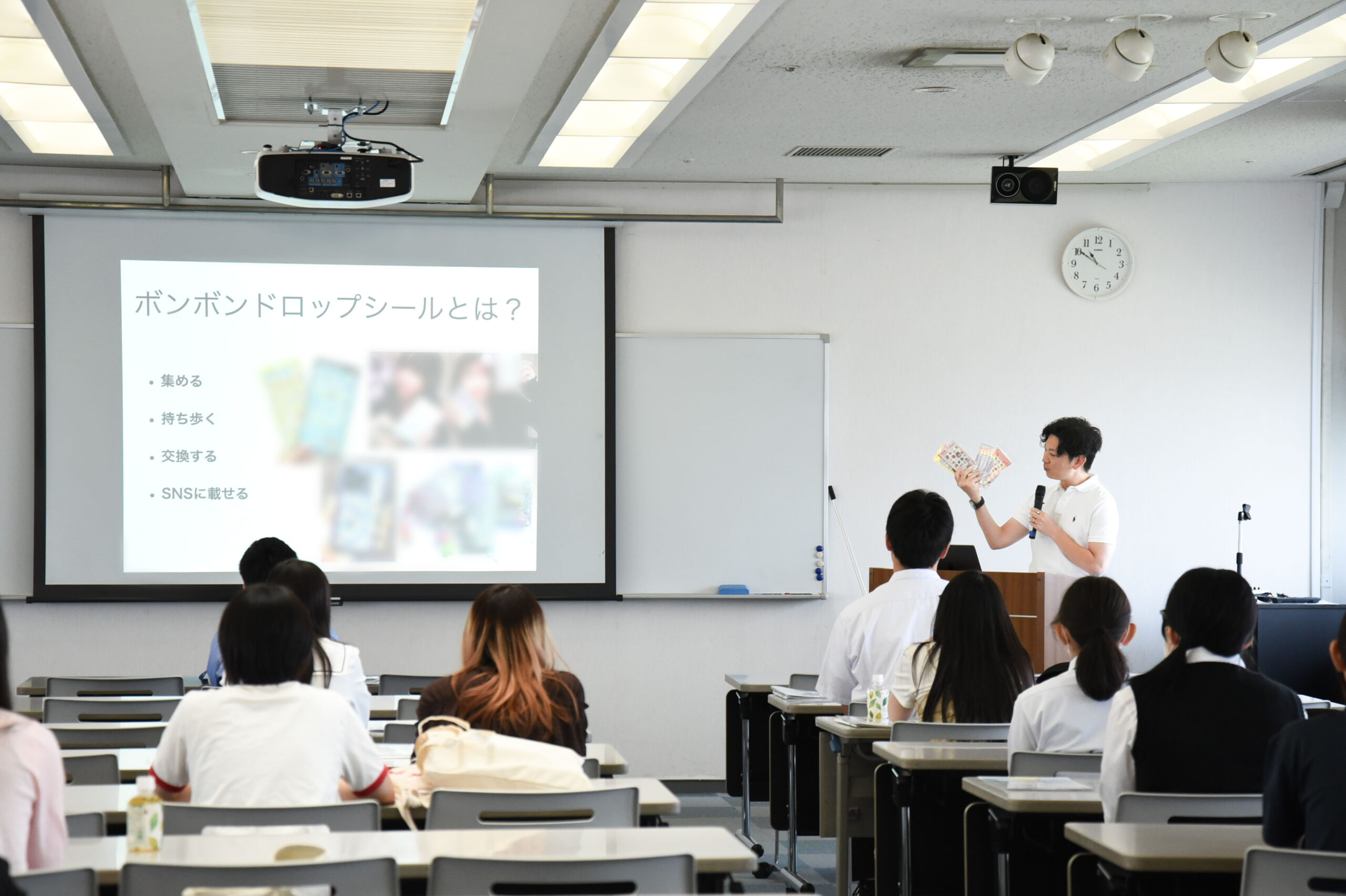 シール交換からつながる観光への学び