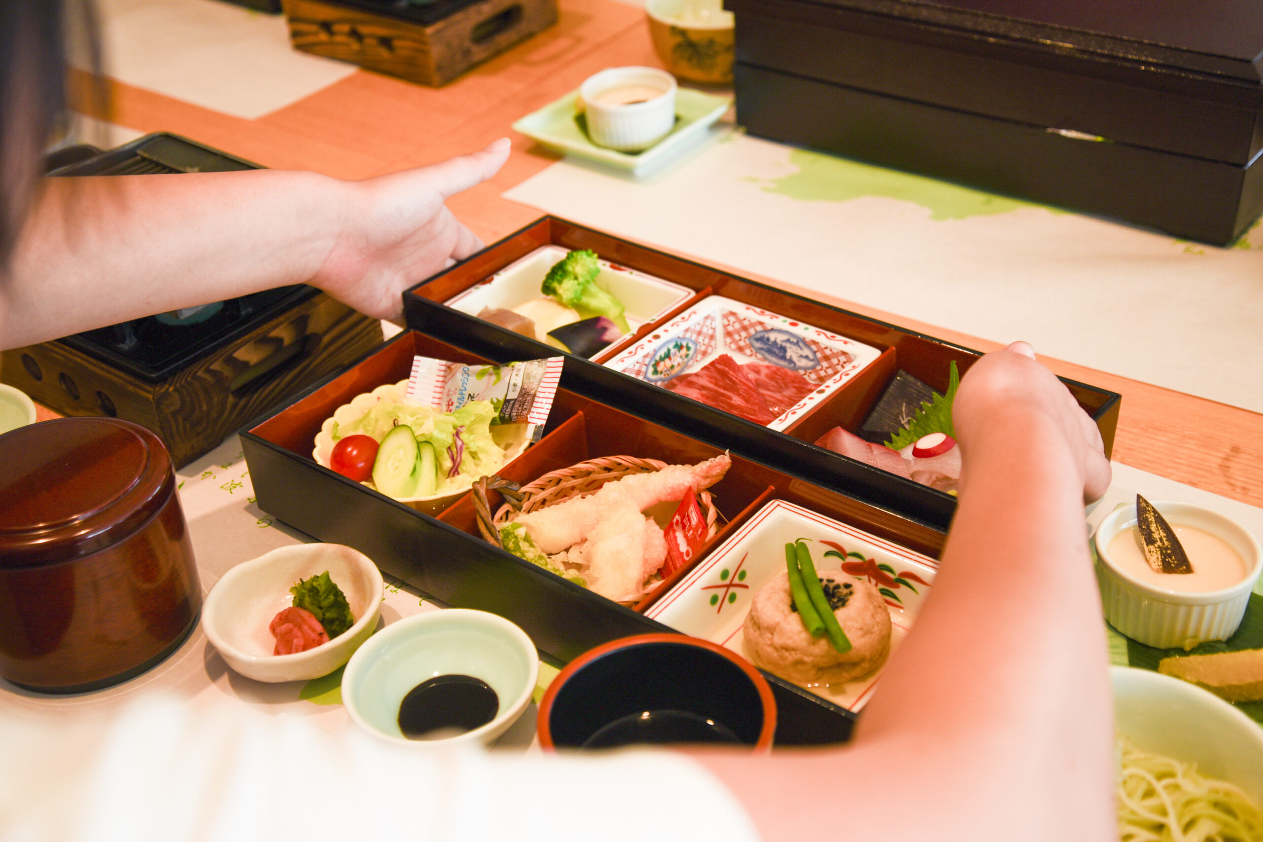 地産地消のランチ！「なぎさ御膳」を堪能