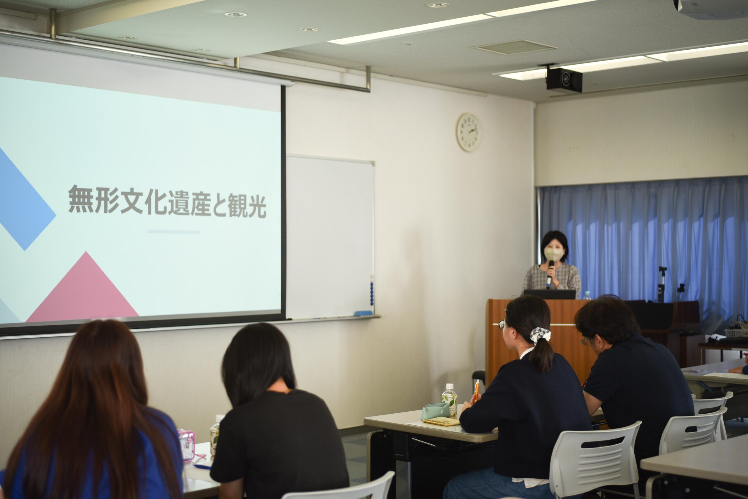 午後は入試説明会！レクチャー方式入試の対策講座を実施